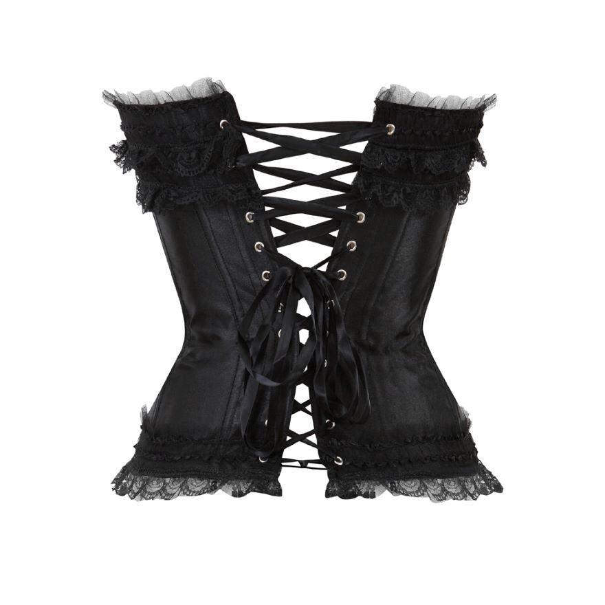 Black Poison Corset Drag