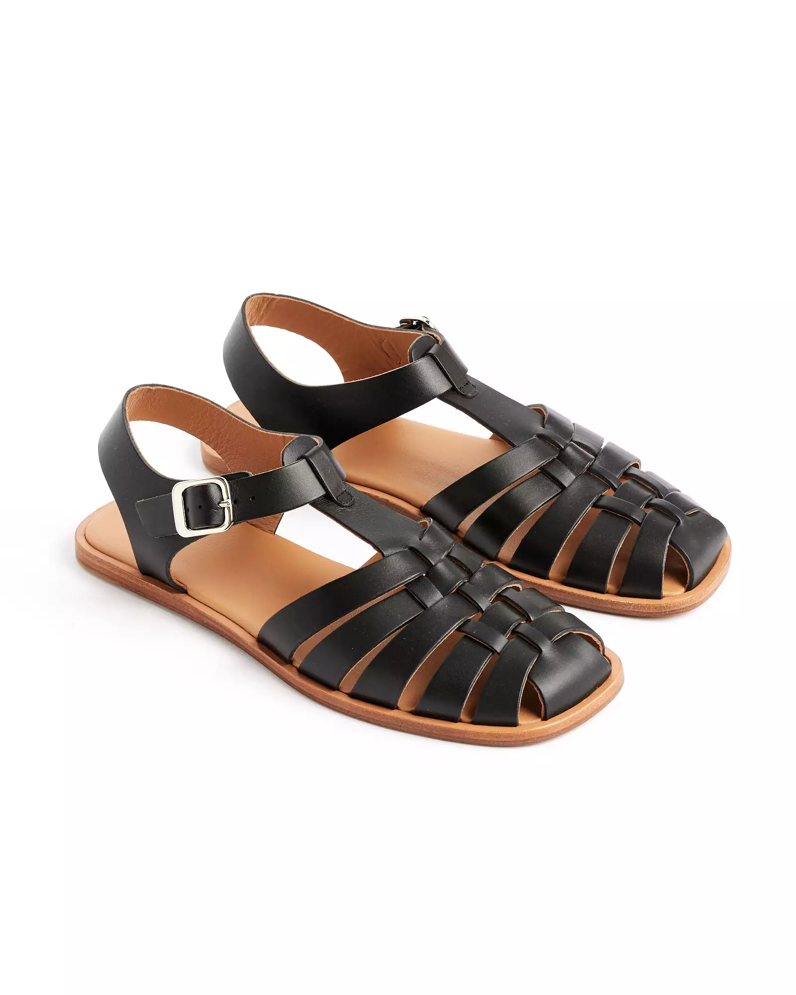 black Rio sandals