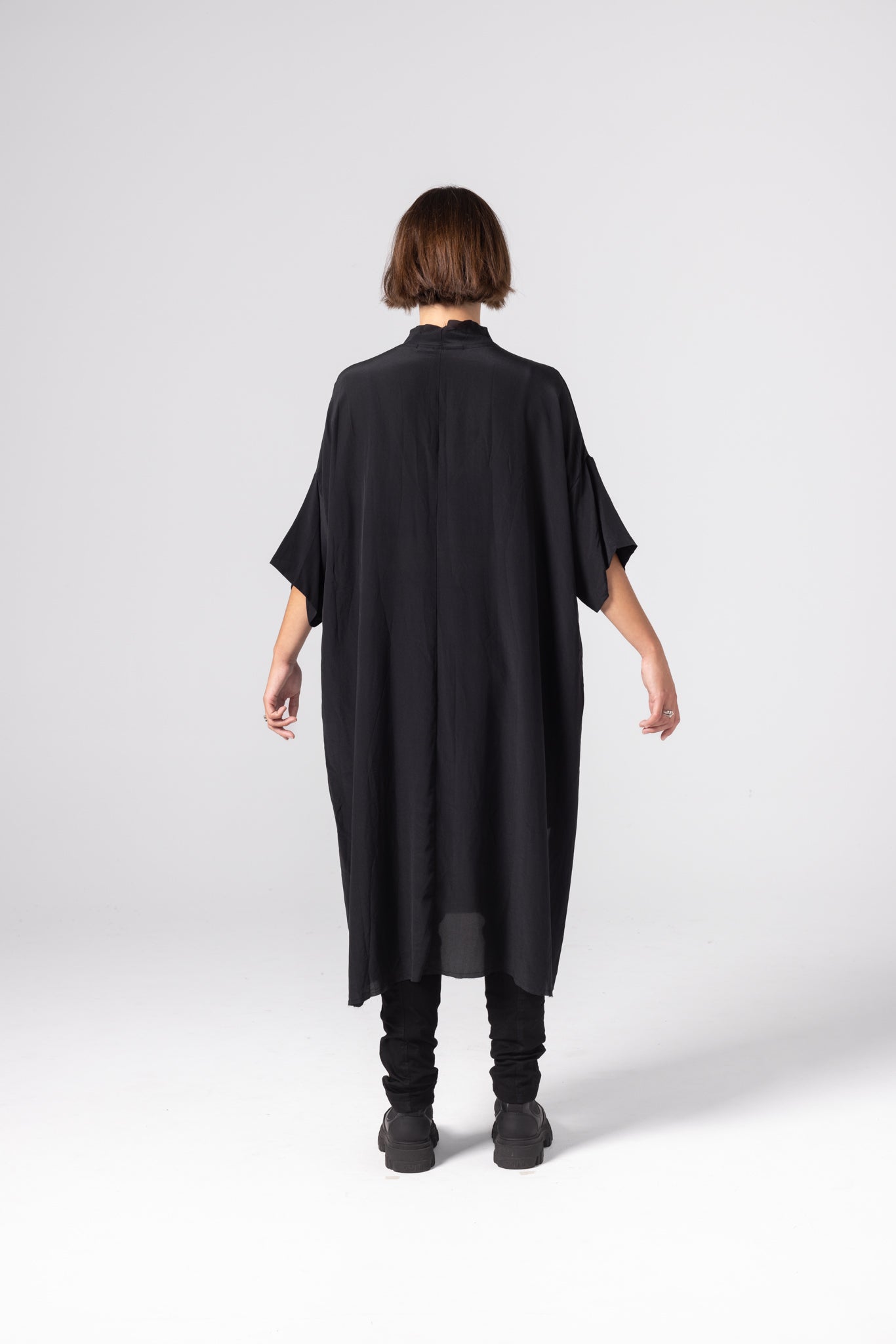 Black Tear Drop Tunic