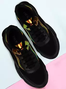 Black Women's Outdoor Running Shoes with Lace Up - Google