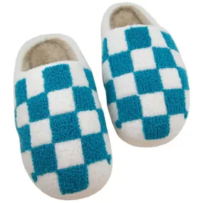 Blue Checkered Slippers - Best Deals & Discounts Online | Limited Stock