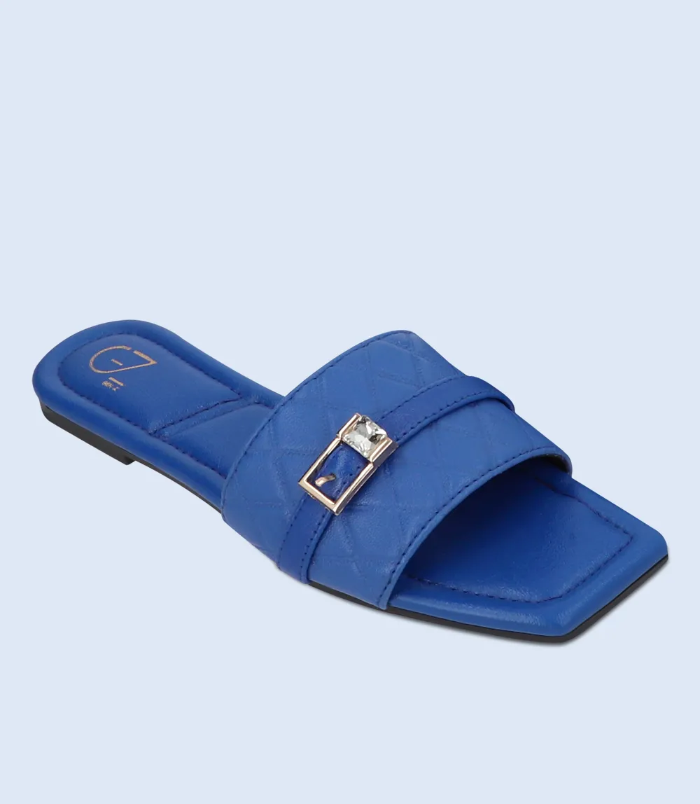 Blue Women Slipper