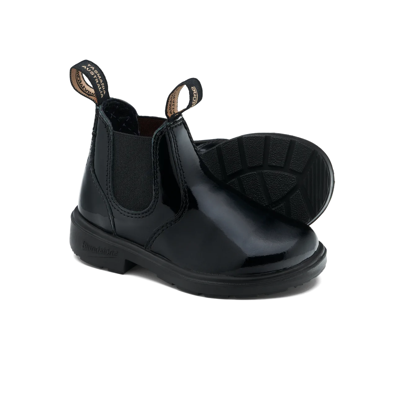 Blundstone Kids' Black Patent Boot.