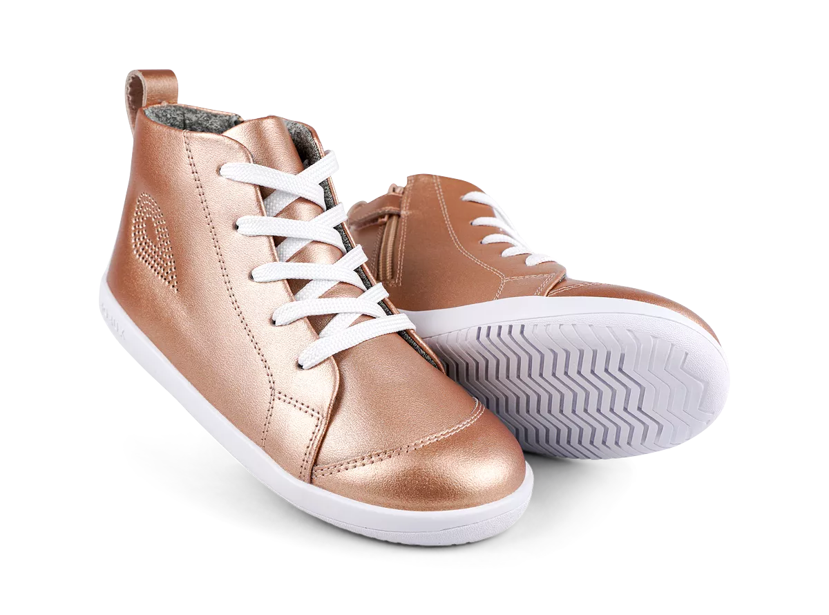 Bobux Kid+ Alley-Oop Rose Gold sneakers