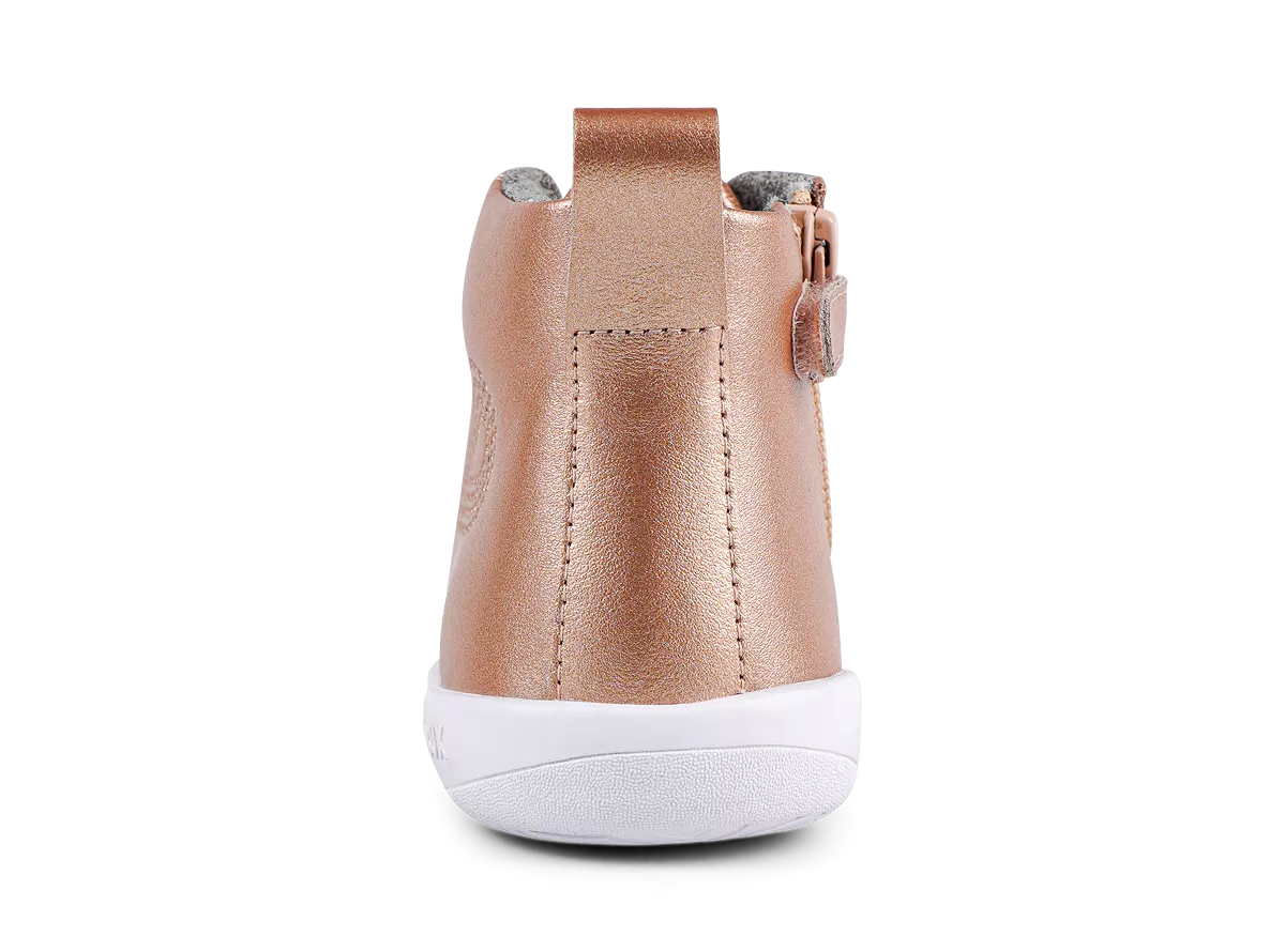 Bobux Kid+ Alley-Oop Rose Gold sneakers