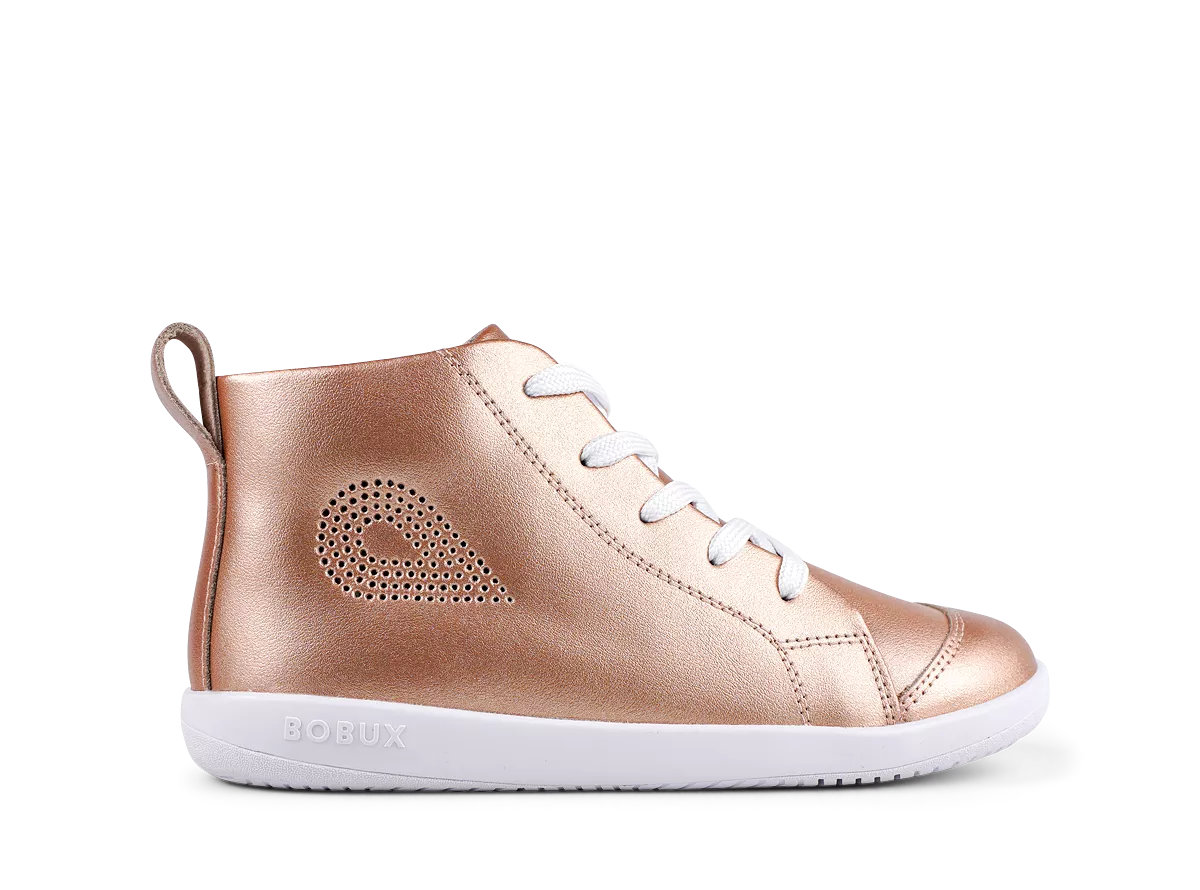 Bobux Kid+ Alley-Oop Rose Gold sneakers