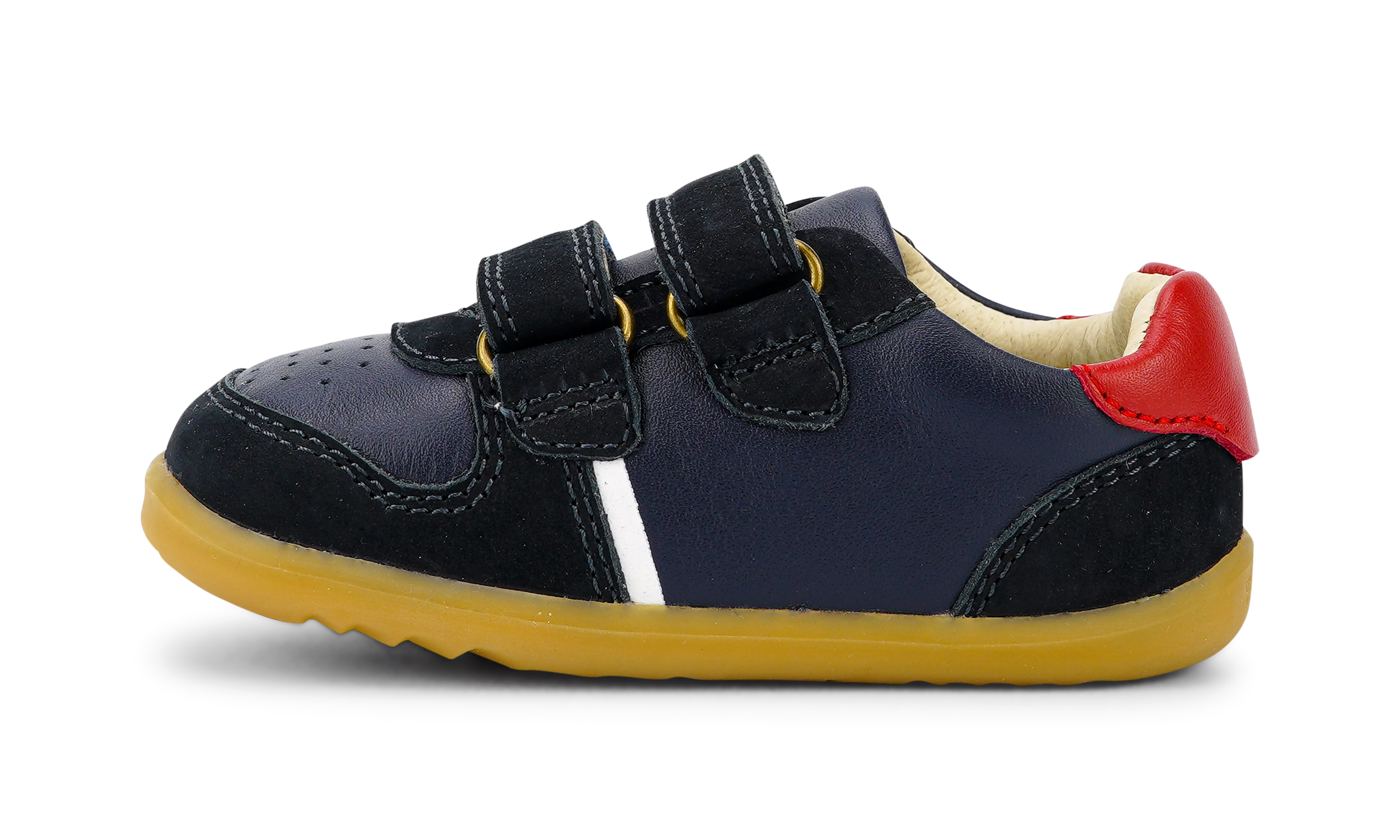 Bobux Step Up Riley Navy Red - Buy Now!