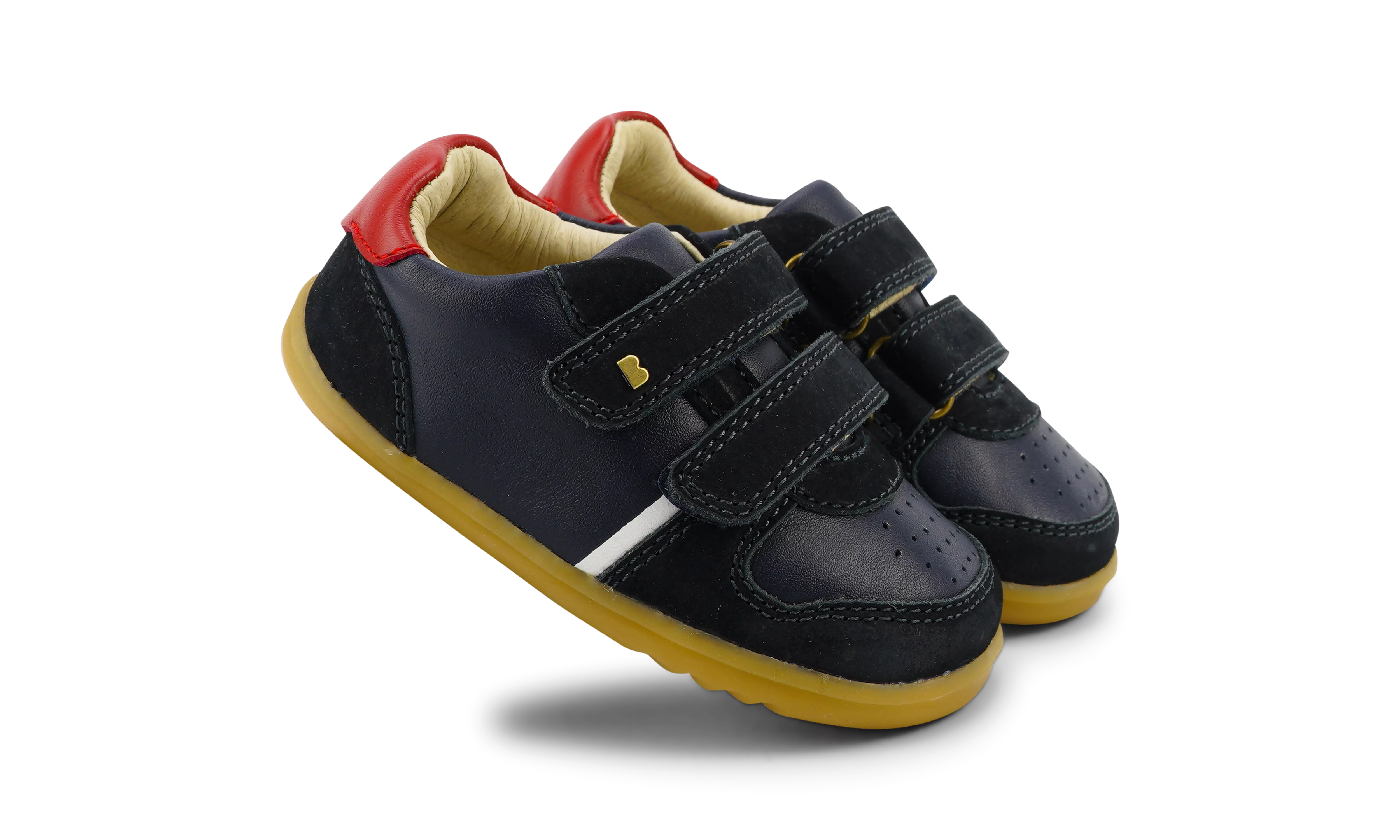 Bobux Step Up Riley Navy Red - Buy Now!