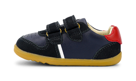 Bobux Step Up Riley Navy Red - Buy Now!