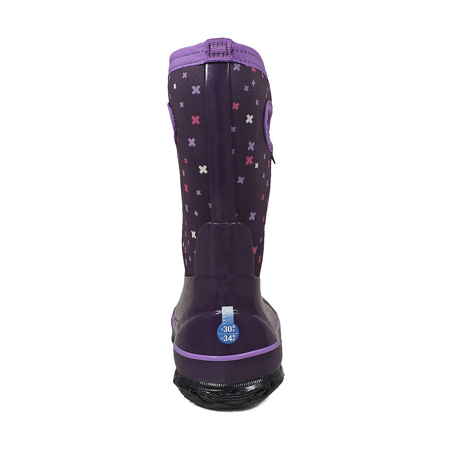 Bogs Kids Classic Plus Eggplant Multi - Buy Now!