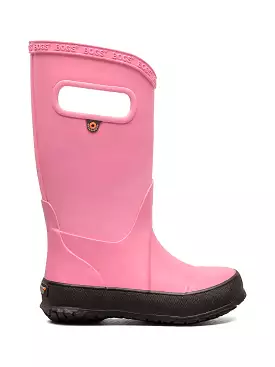 Bogs Plush Pink Kids Rainboot