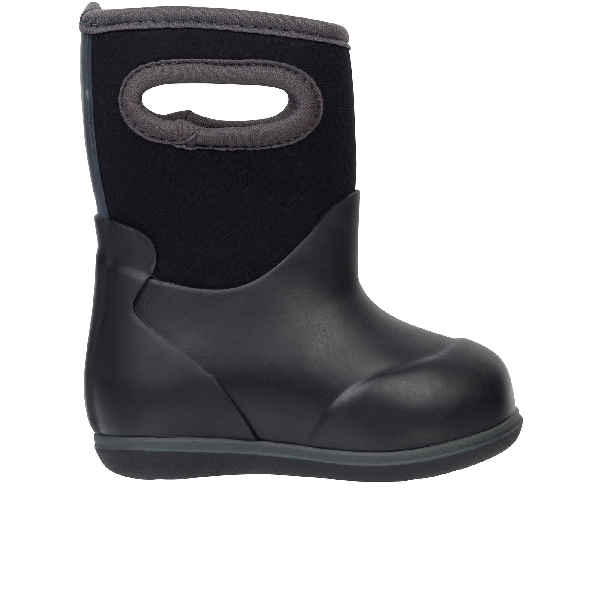 Bogs Toddlers Baby Classic Solid Black - Kids' Bogs Classic Solid Black Waterproof Boots