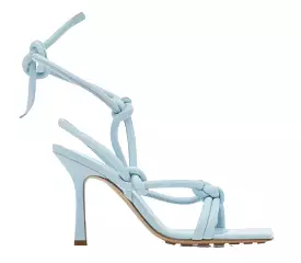 Bottega Veneta - Baby Blue High Sandals 