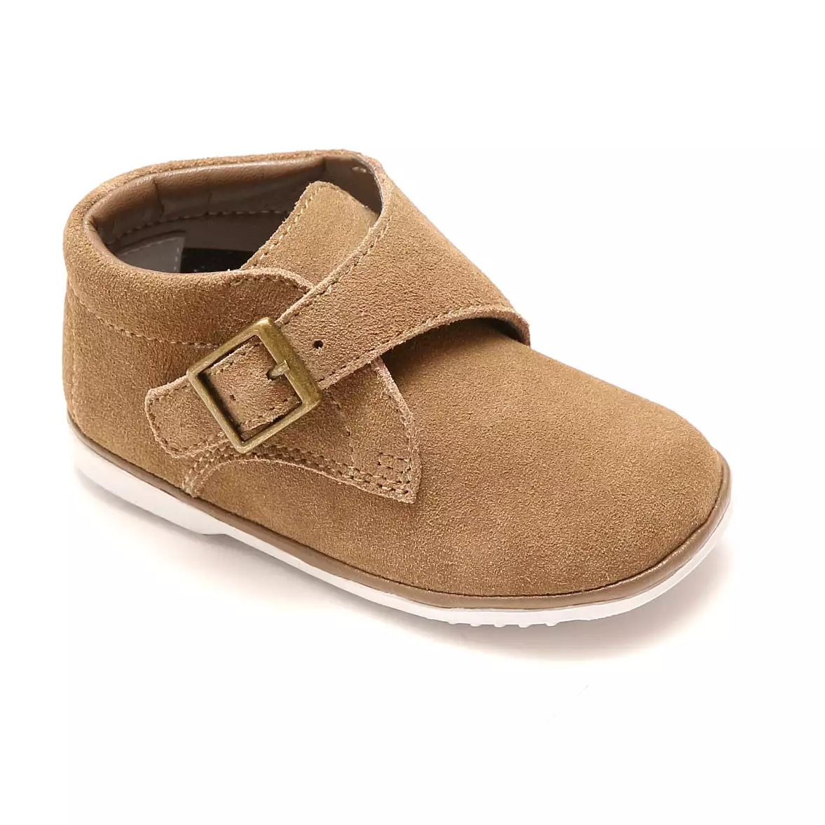 Boys Finch Leather Buckle Strap Boot for Angel Baby