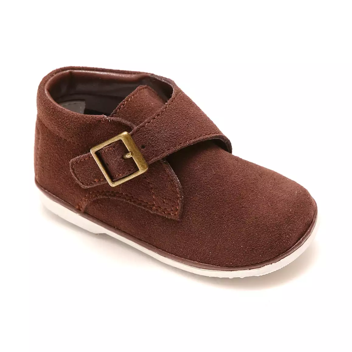 Boys Finch Leather Buckle Strap Boot for Angel Baby