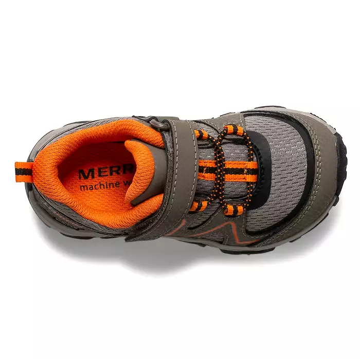 Boy's Merrell Trail Quest Jr Sneaker Gunsmoke