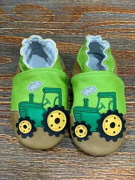 Boys Tractor Moccasin Shoes