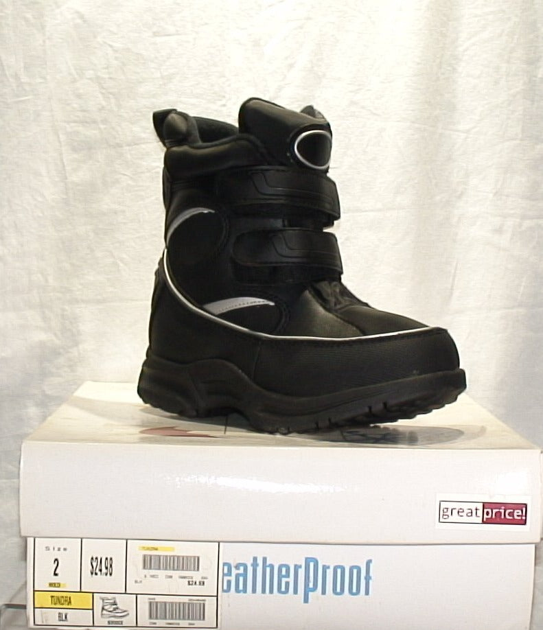 Boy's Tundra Snow Boot size 2 - WeatherProof and Weather Accent