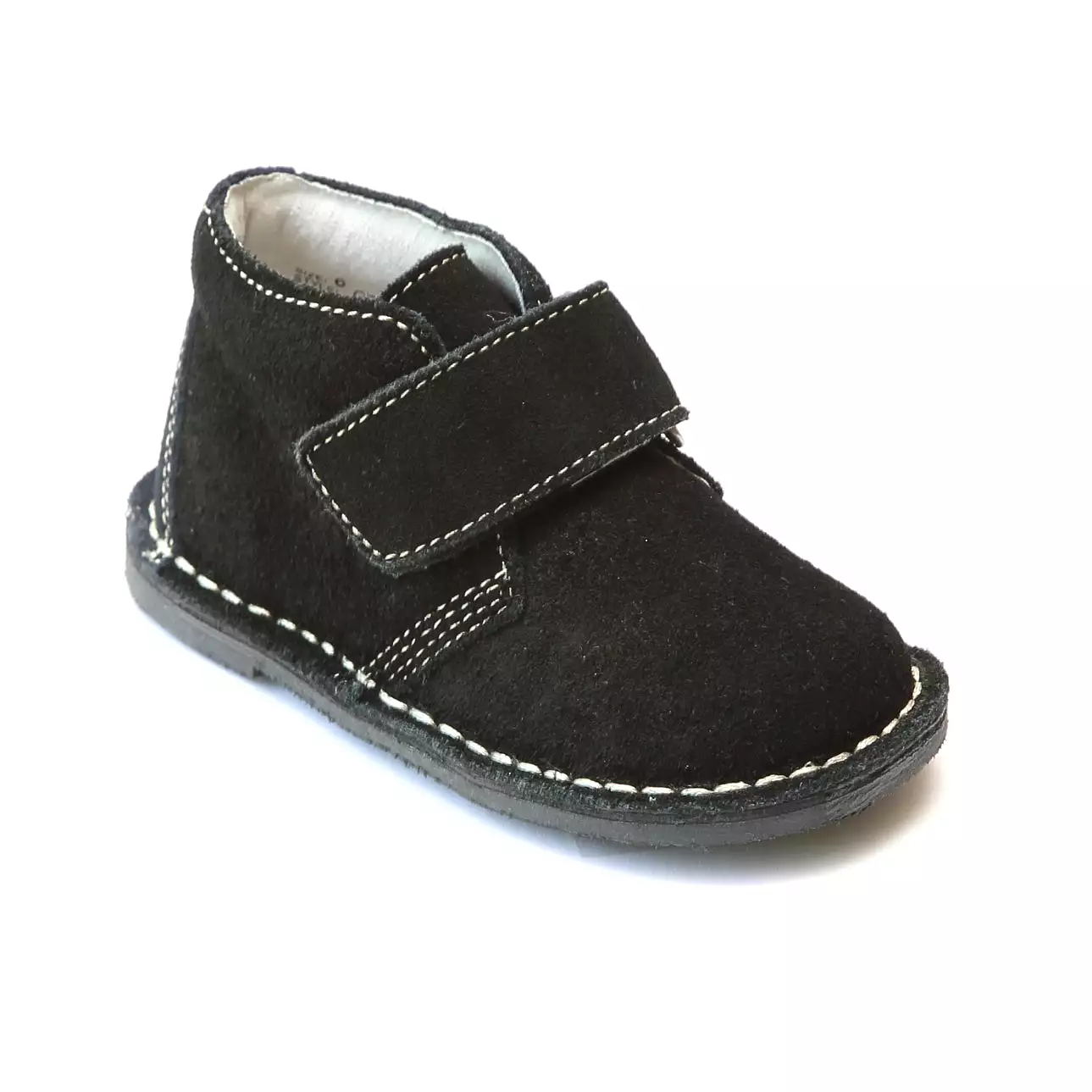 Boys Velcro Strap Desert Boots - L'Amour