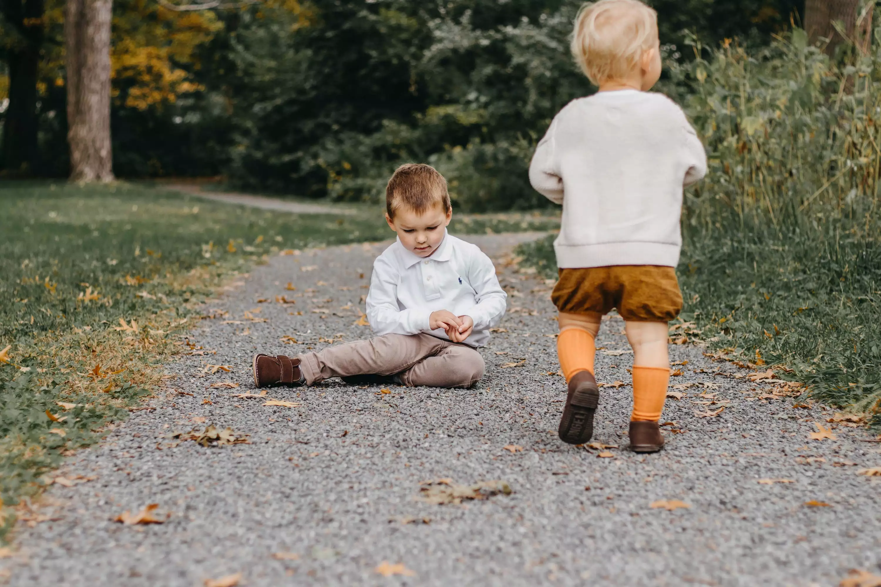 Boys Velcro Strap Desert Boots - L'Amour