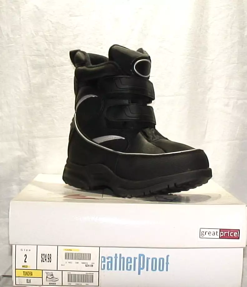 Boy's WeatherProof Tundra Snow Boot, size 2