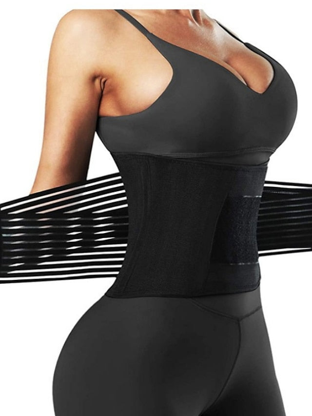 Breathable Waist Trainer Corset for Women with Hook and Loop Closure