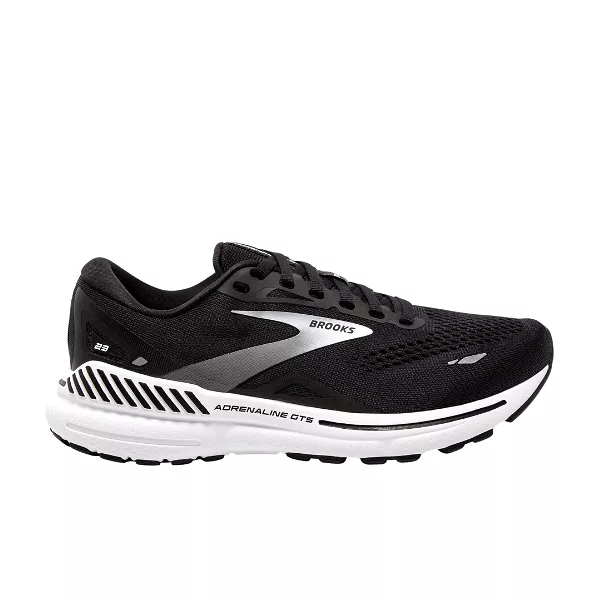 Brooks Adrenaline GTS 23 Women's Black White Silver