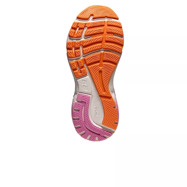 Brooks Adrenaline GTS 23 Women's Running Shoe - Gray/Orange.