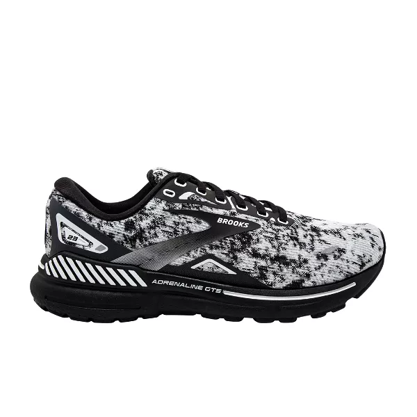 Brooks Adrenaline GTS 23 Women's Running Shoes in Black/Gray/White