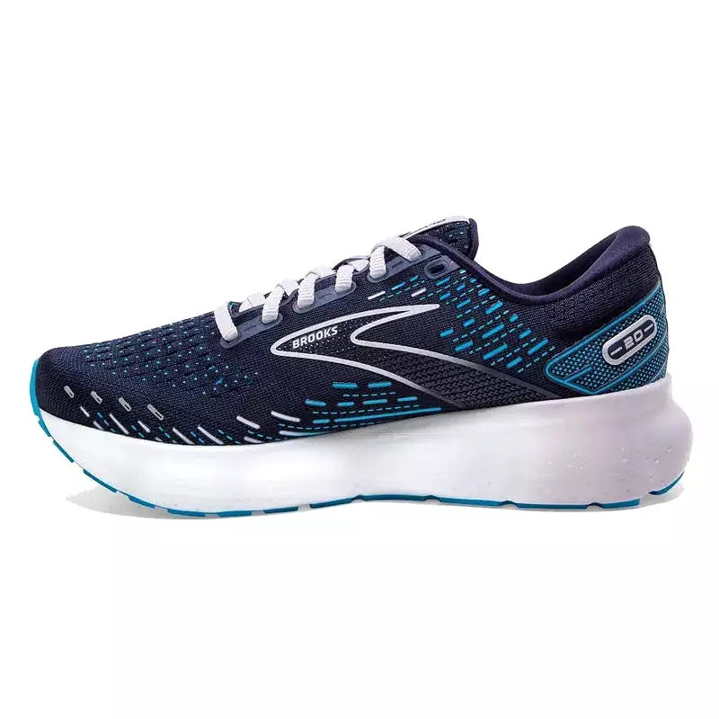 Brooks Glycerin 20 Road Running Shoes Navy Purple.