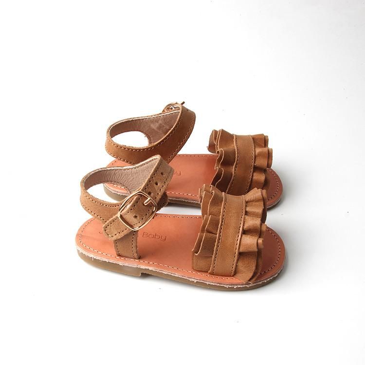 Brown Daphne Girls Sandal