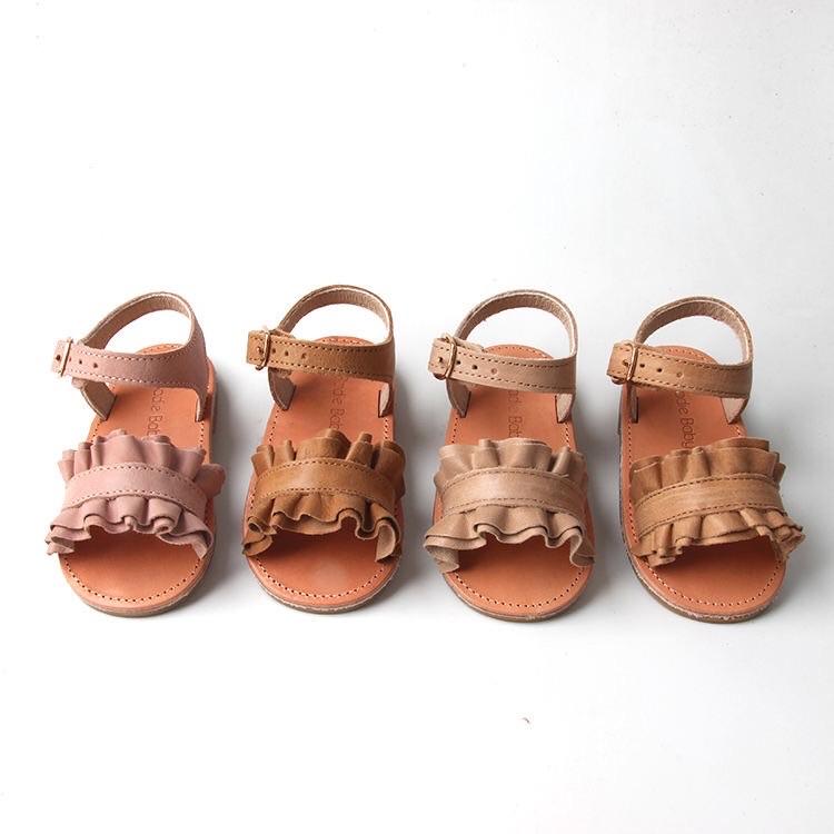 Brown Daphne Girls Sandal