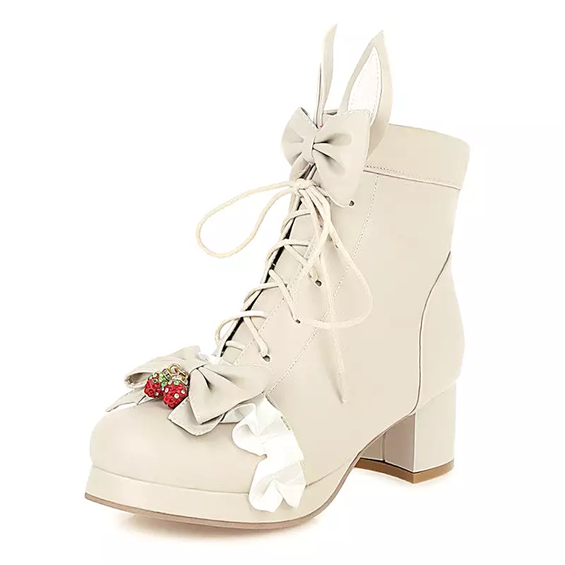 Bunny Lolita Strawberry Boots - AD12698: Google SEO Friendly Result