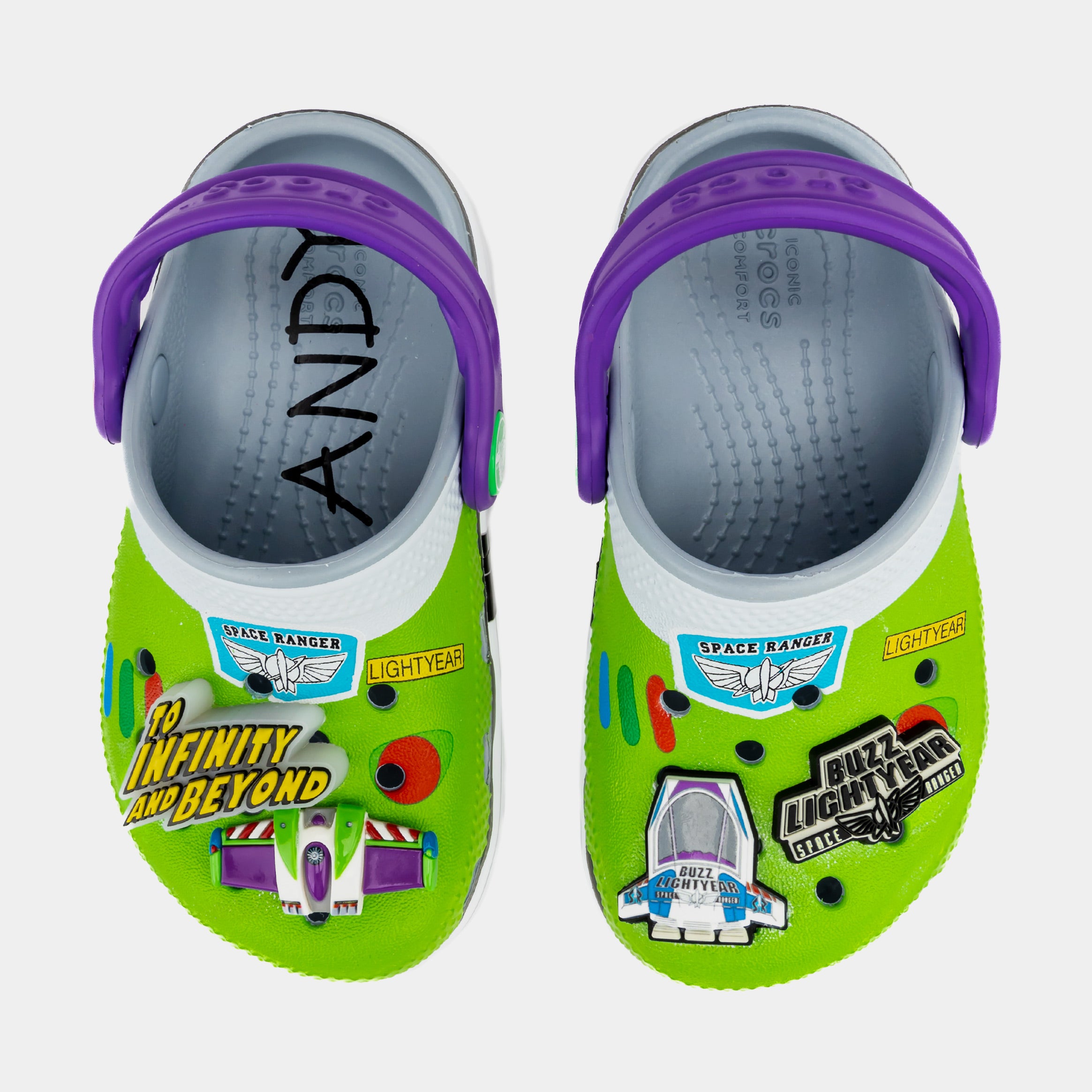 Buzz Lightyear Sandals Green White Purple Toddler Infants