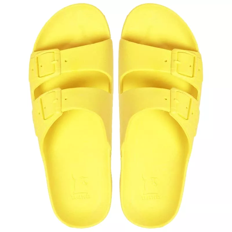 Cacatoès Yellow Fluo Girl's and Boy's Sandals