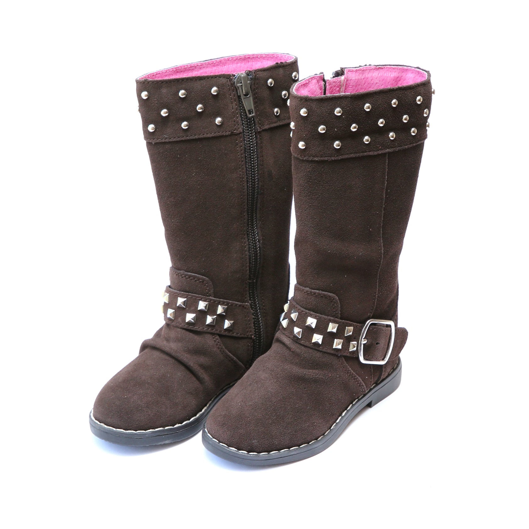 Carly Tall Studded Suede Boot - Best Deal