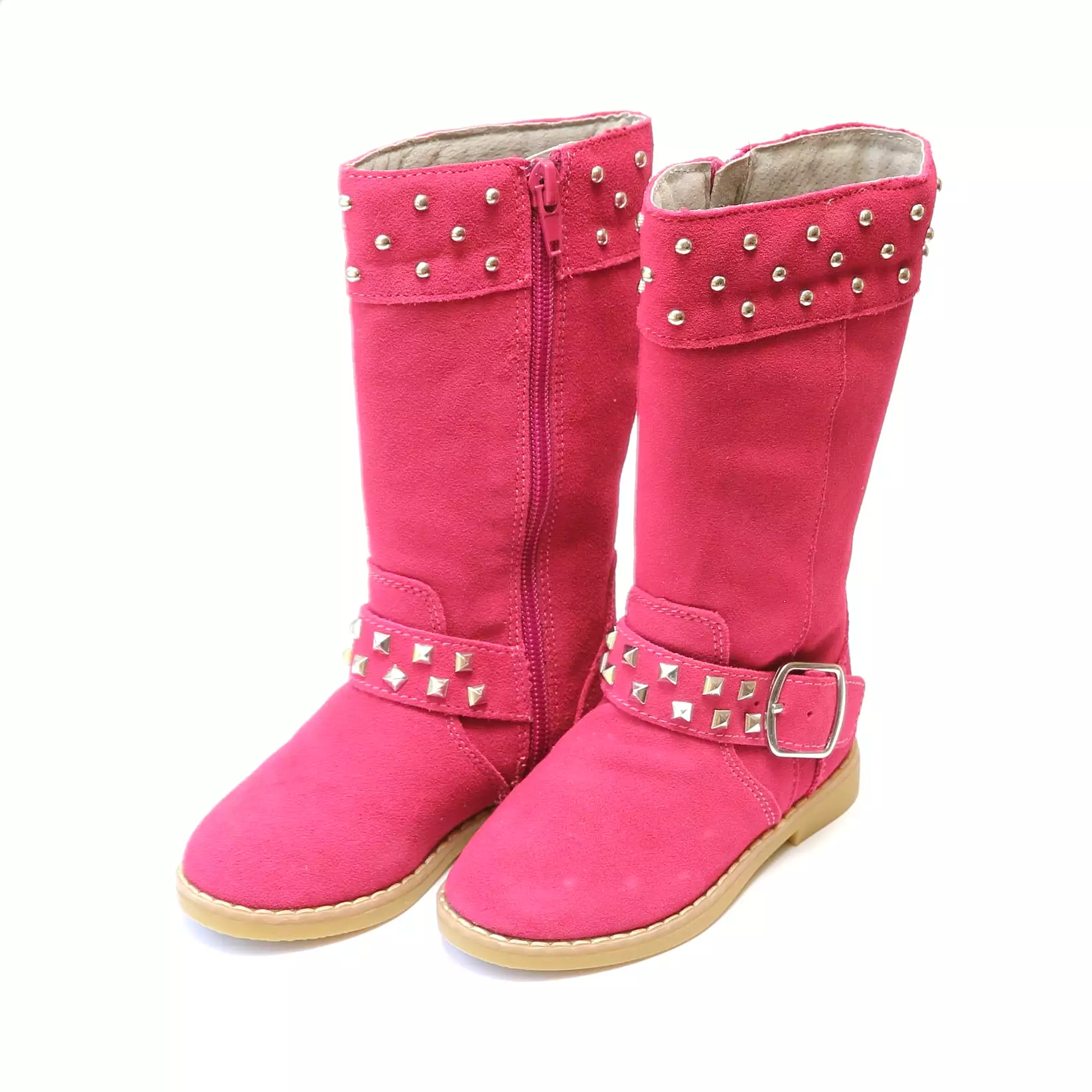 Carly Tall Studded Suede Boot - Limited Stock