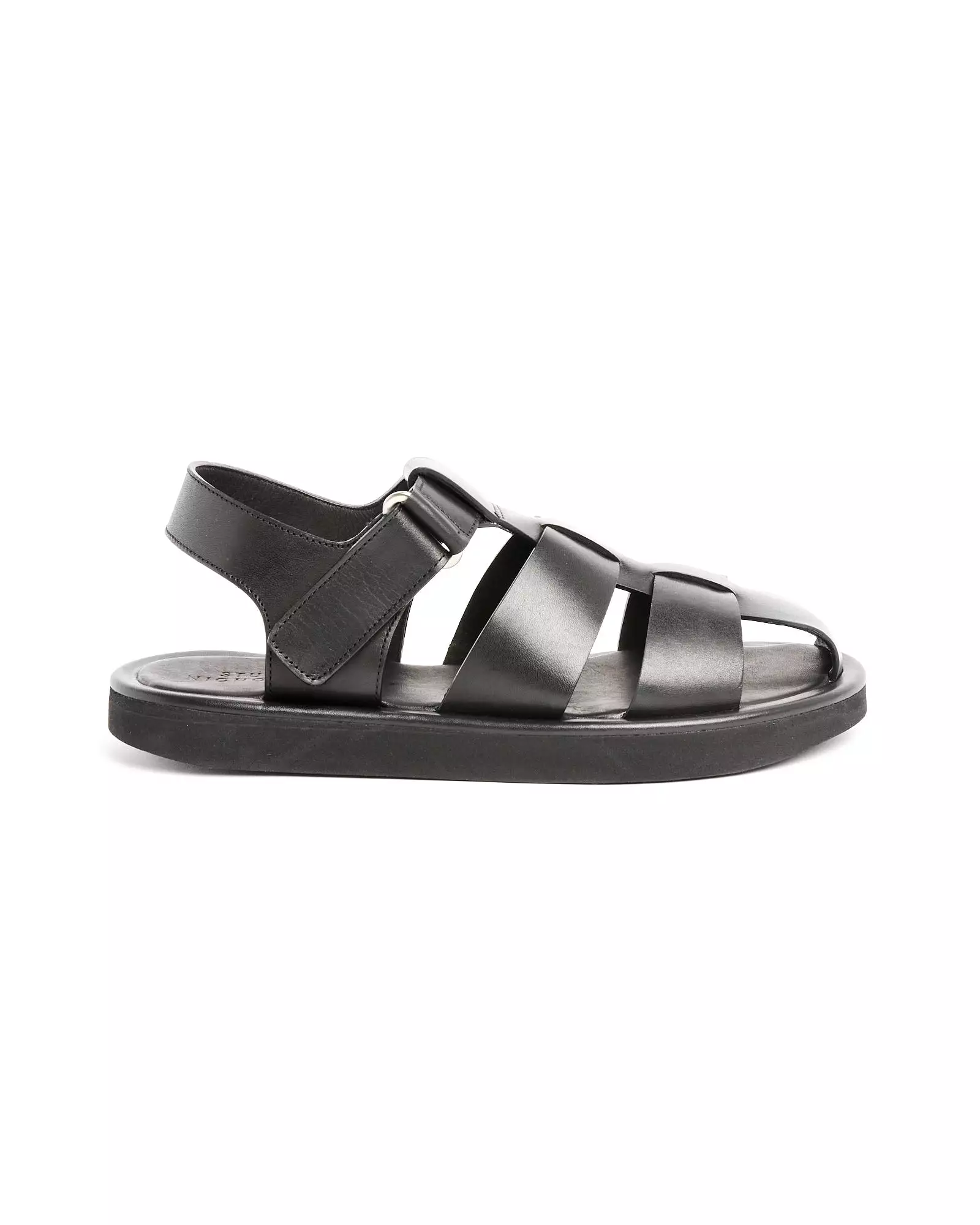 Cassius Black Sandal - Order Now!