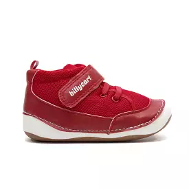 CHICAGO red high-top sneakers for babies and toddlers