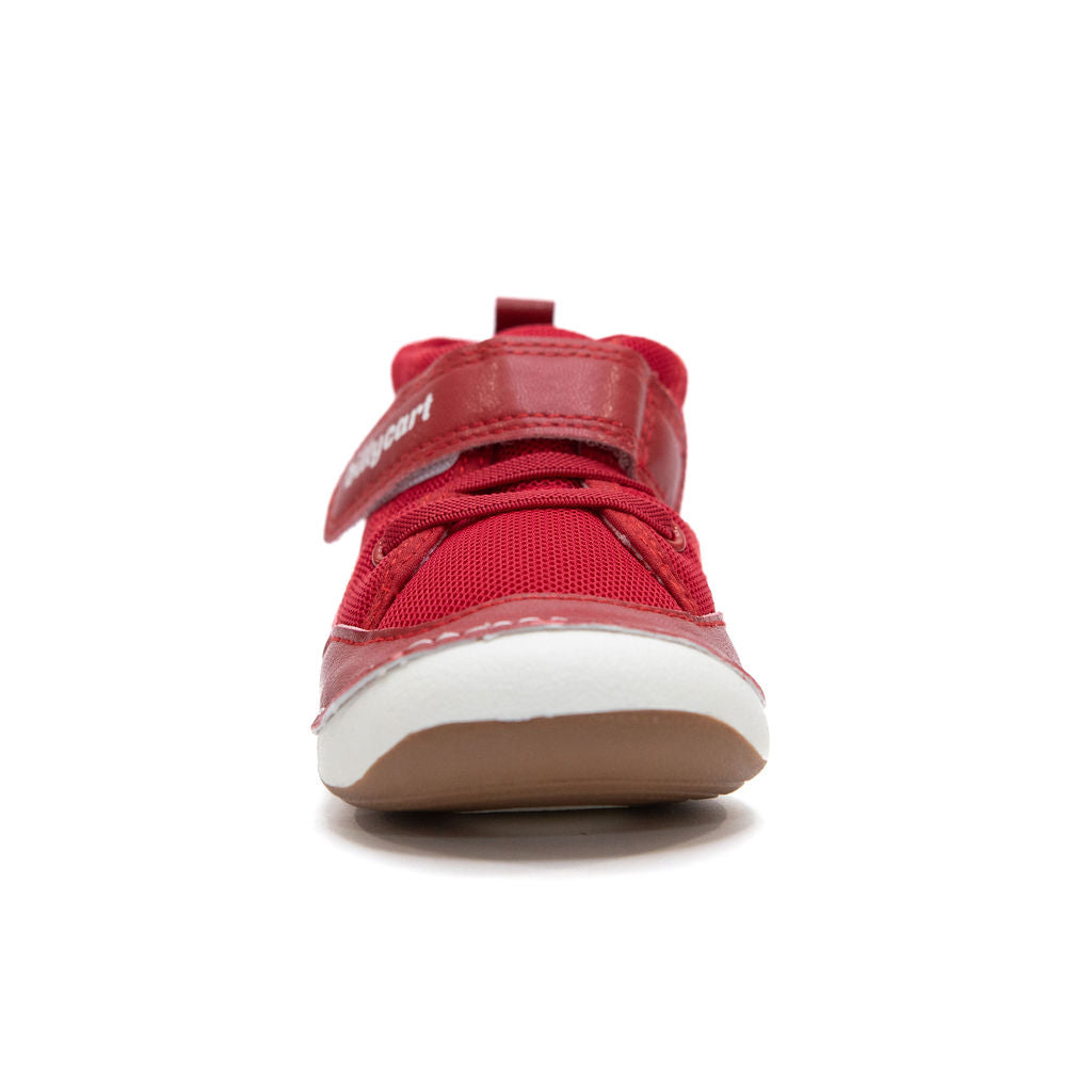 CHICAGO red high-top sneakers for babies and toddlers