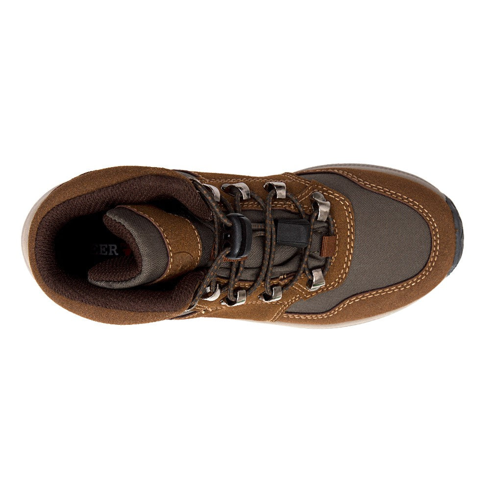 Children's Peak Jr. Shoes in Chestnut/Green