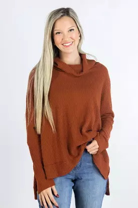 Cinnamon Tunic with Dolman Sleeves