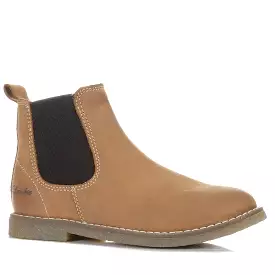 Clarks Chelsea II - Tan Waxy Leather