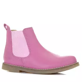 Clarks Dark Mauve Leather Chelsea II