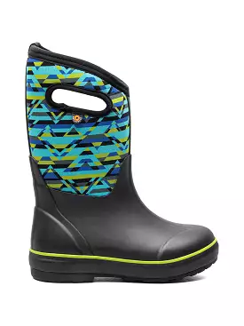 Classic II Children's Mountain Snow Boot - Black/Blue