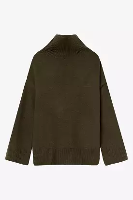 Classic Turtleneck | Army Green