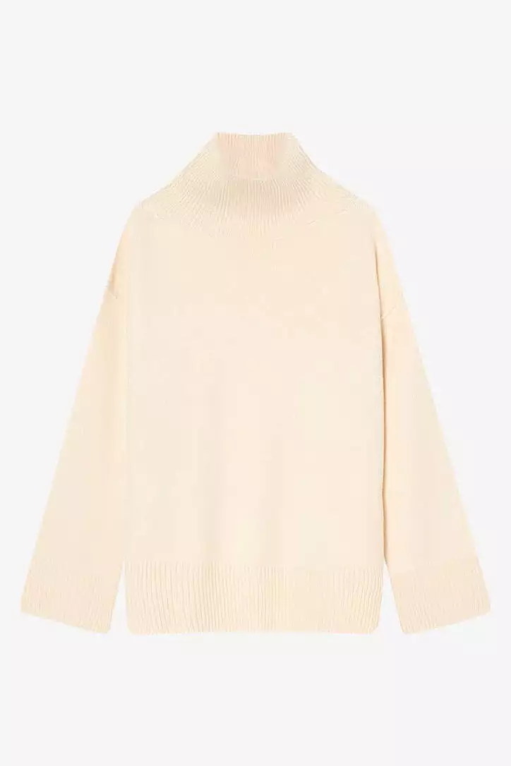 Classic Turtleneck Shirt - Eco White