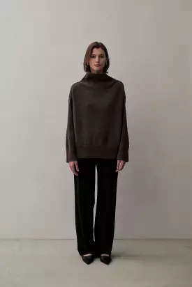 Classic turtlenecks - chestnut brown