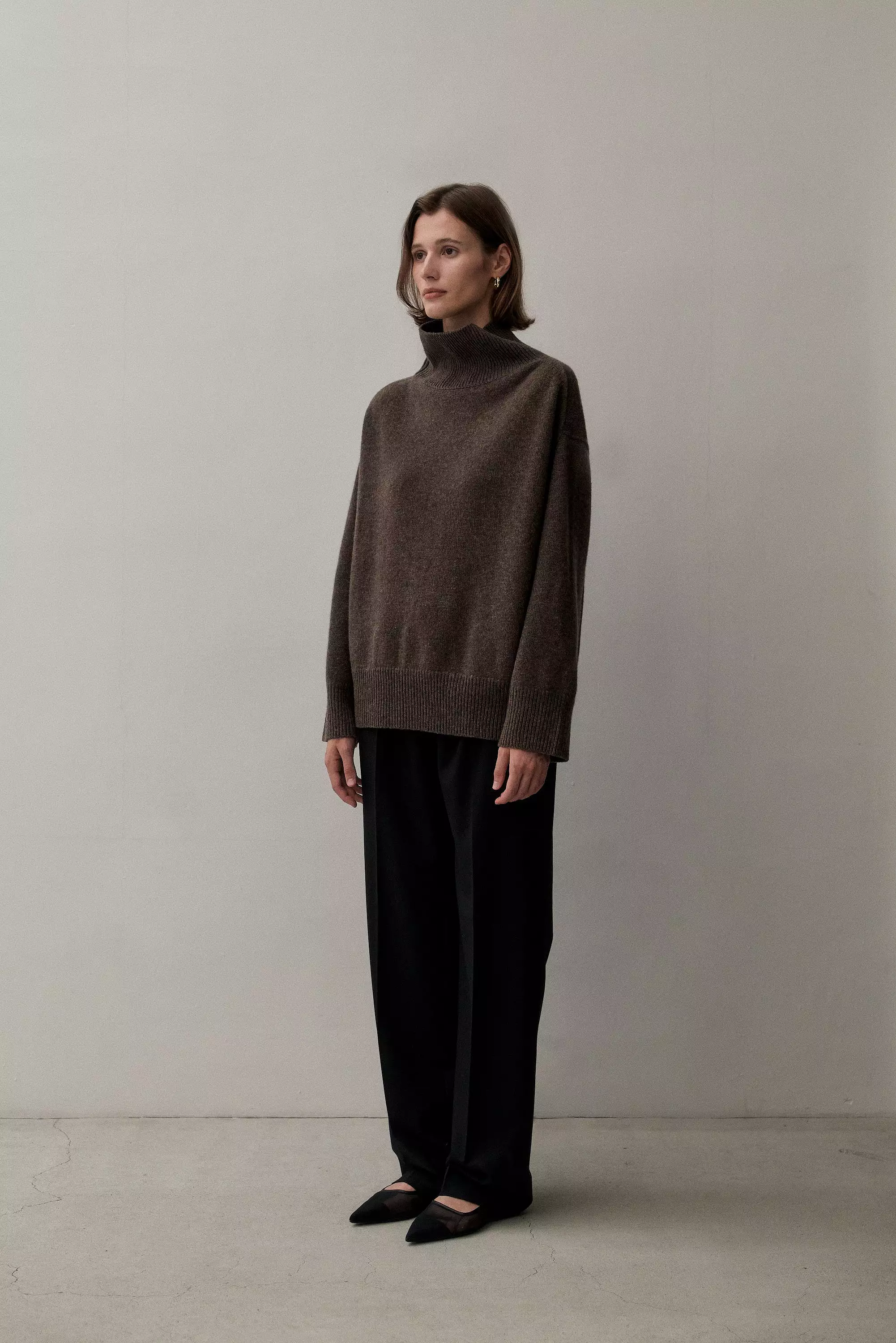 Classic turtlenecks - chestnut brown