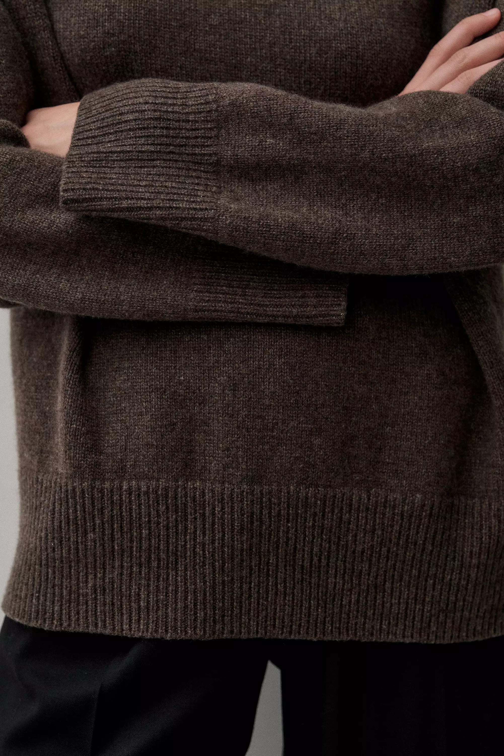 Classic turtlenecks - chestnut brown